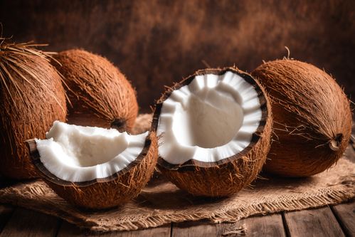 食物食品椰肉可口果實椰子攝影圖圖片 攝影圖 下載至來源處